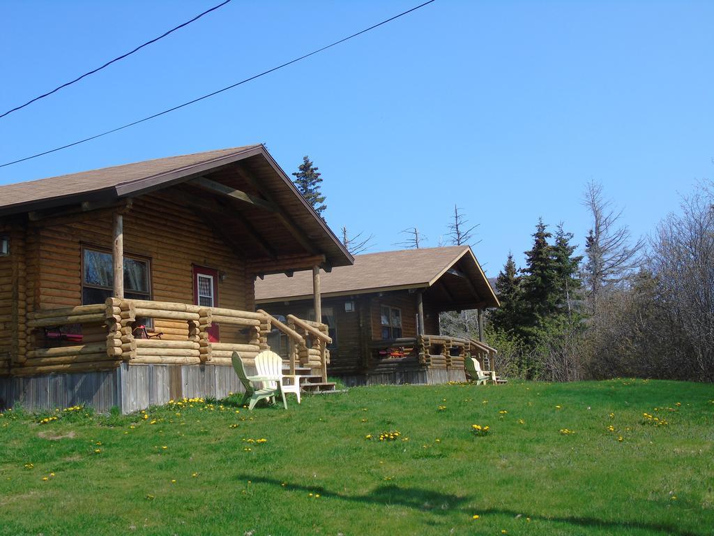 Cajun Cedar Log Cottages Margaree Forks Exterior photo