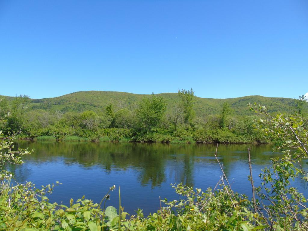Cajun Cedar Log Cottages Margaree Forks Exterior photo
