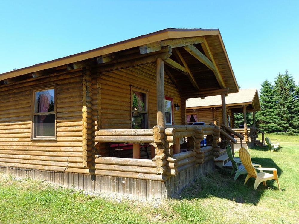 Cajun Cedar Log Cottages Margaree Forks Exterior photo
