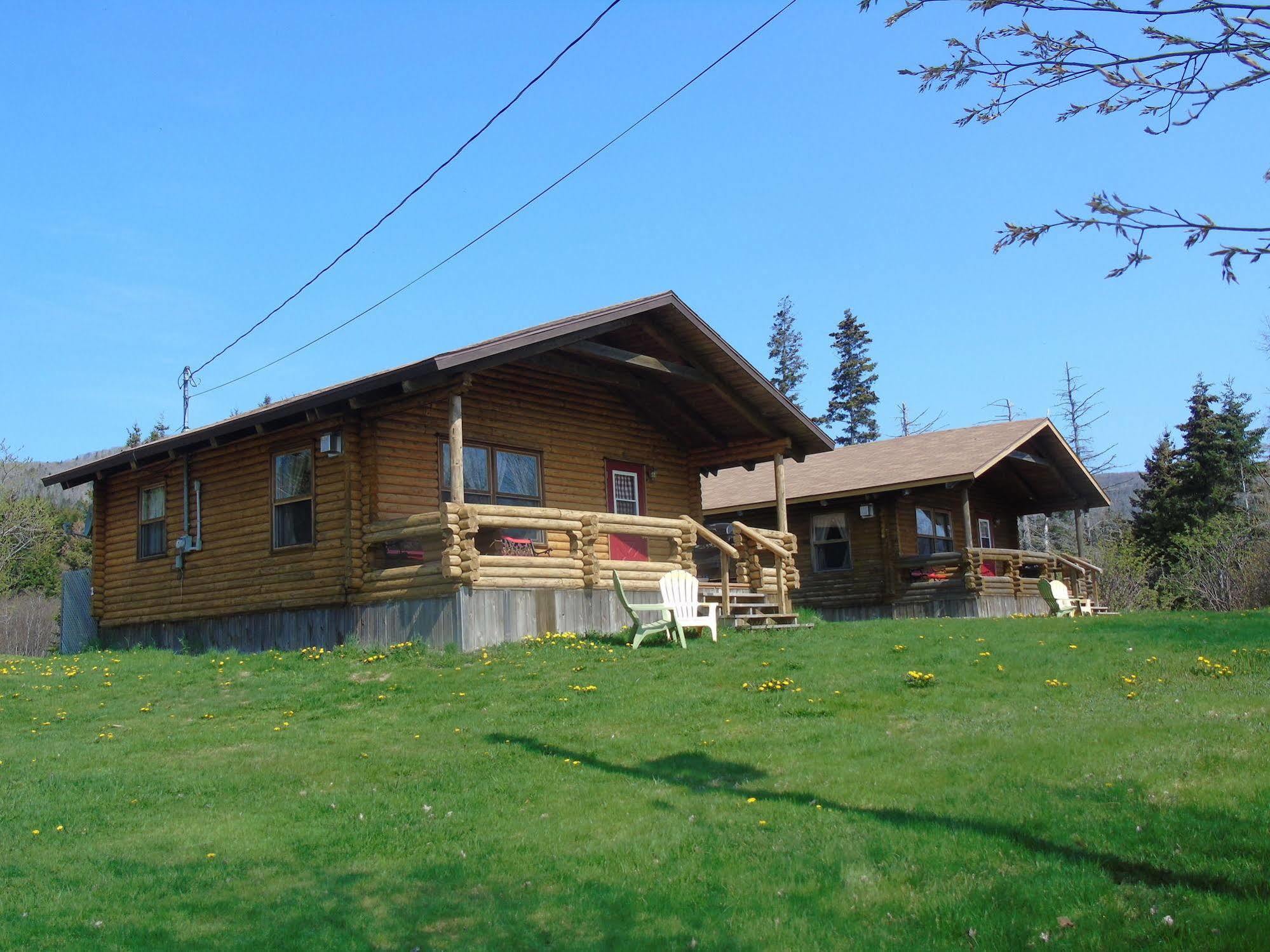 Cajun Cedar Log Cottages Margaree Forks Exterior photo