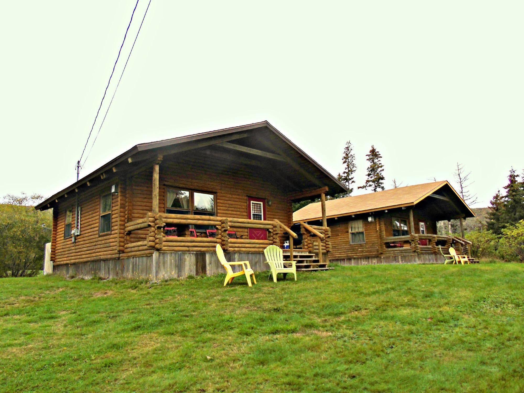 Cajun Cedar Log Cottages Margaree Forks Exterior photo