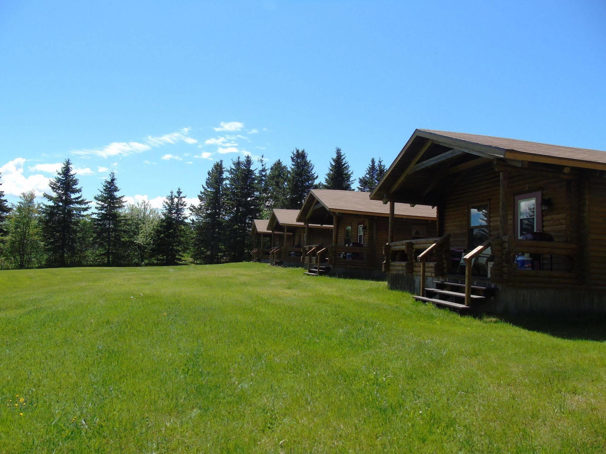 Cajun Cedar Log Cottages Margaree Forks Exterior photo